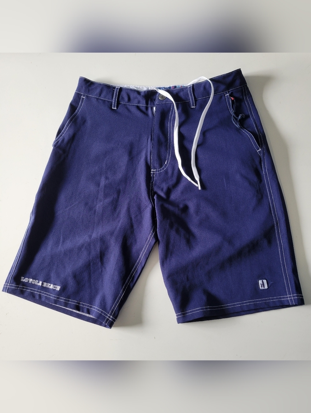 Johnnie - O West Coast Loyola Beach Blue Men's Swim/Board Shorts 30 Nwot